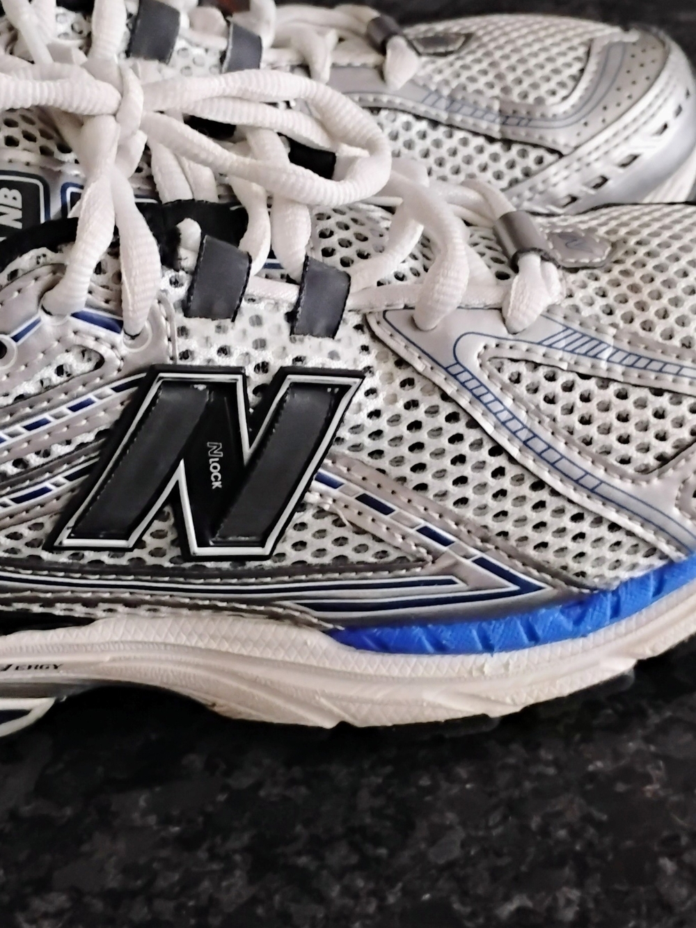 New Balance 1906R Boy's White & Blue Running Shoes